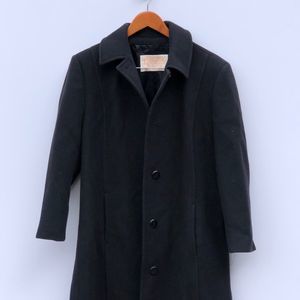 Vintage Pendleton Wool Pea Coat Black Button Down